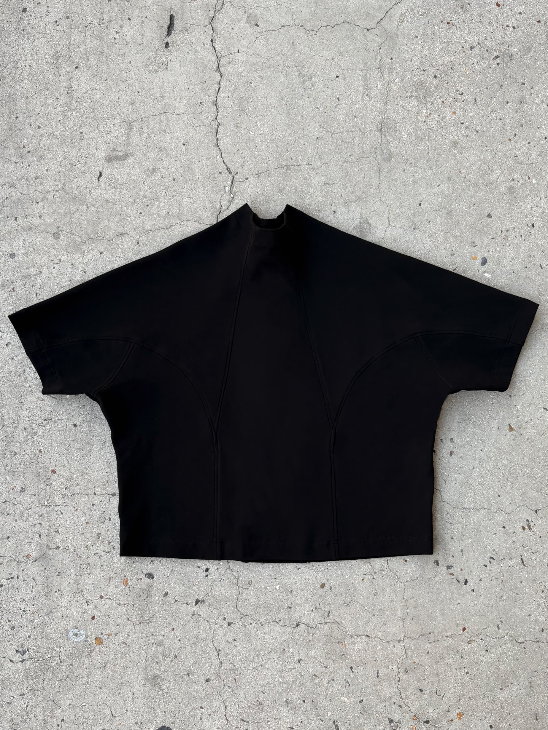 scuba t-shirt black